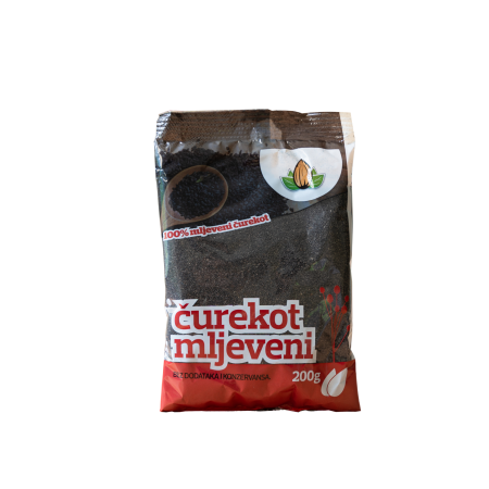 Mljevene sjemenke ćurekota