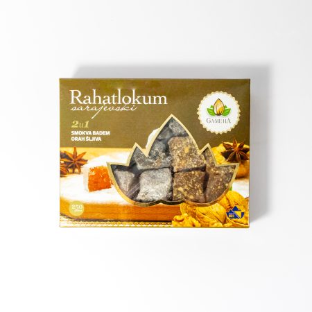 Rahat lokum 2u1 smokva badem, orah šljiva